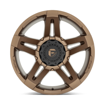 Fuel 1PC | D765 SFJ | 20.0x10.00 | 5X114.3/5X127 | -18 | MATTE BRONZE