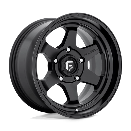 Fuel 1PC | D664 SHOK | 17.0x9.00 | 6X139.7 | -12 | MATTE BLACK