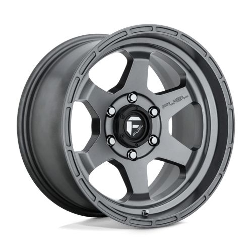 Fuel 1PC | D665 SHOK | 16.0x7.00 | 5X160 | 42 | MATTE ANTHRACITE