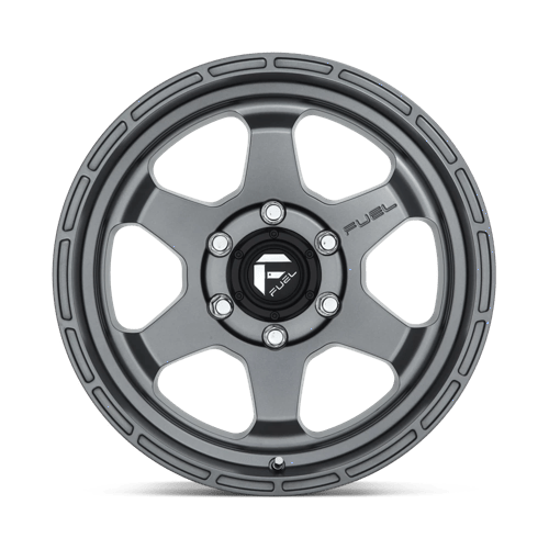 Fuel 1PC | D665 SHOK | 16.0x7.00 | 5X160 | 42 | MATTE ANTHRACITE