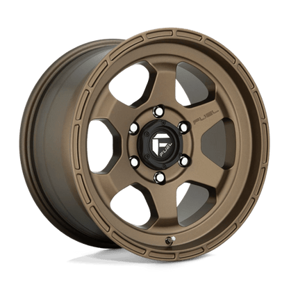 Fuel 1PC | D666 SHOK | 17.0x9.00 | 6X139.7 | 20 | MATTE BRONZE