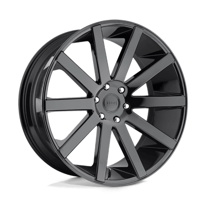 DUB 1PC | S219 SHOT CALLA | 22.0x9.50 | 6X139.7 | 20 | GLOSS BLACK