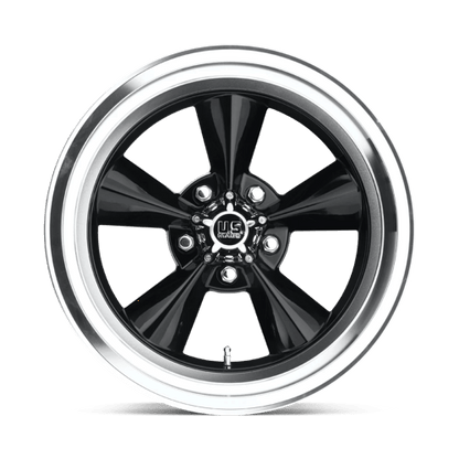US Mag 1PC | U107 STANDARD | 18.0x9.00 | 5X120.65 | 7 | GLOSS BLACK