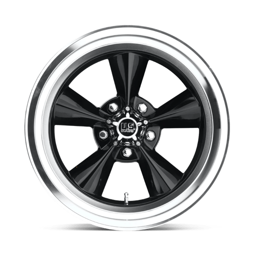 US Mag 1PC | U107 STANDARD | 15.0x7.00 | 5X120.65 | -5 | GLOSS BLACK