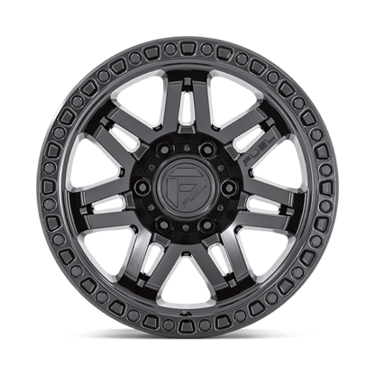 Fuel 1PC | D810 SYNDICATE | 17.0x9.00 | 6X139.7 | -12 | BLACKOUT
