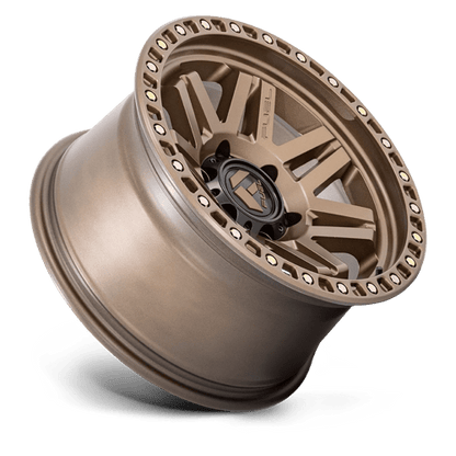 Fuel 1PC | D811 SYNDICATE | 17.0x9.00 | 5X127 | -12 | FULL MATTE BRONZE