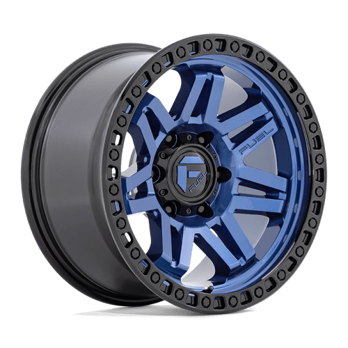 Fuel 1PC | D813 SYNDICATE | 17.0x9.00 | 6X139.7 | 1 | DARK BLUE W/ BLACK RING