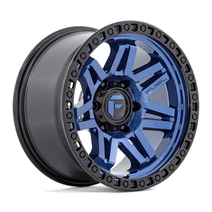 Fuel 1PC | D813 SYNDICATE | 17.0x9.00 | 6X139.7 | -12 | DARK BLUE W/ BLACK RING