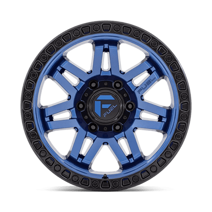 Fuel 1PC | D813 SYNDICATE | 17.0x9.00 | 6X139.7 | -12 | DARK BLUE W/ BLACK RING
