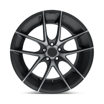 Niche 1PC | M130 TARGA | 18.0x9.50 | 5X120 | 40 | MATTE BLACK DOUBLE DARK TINT