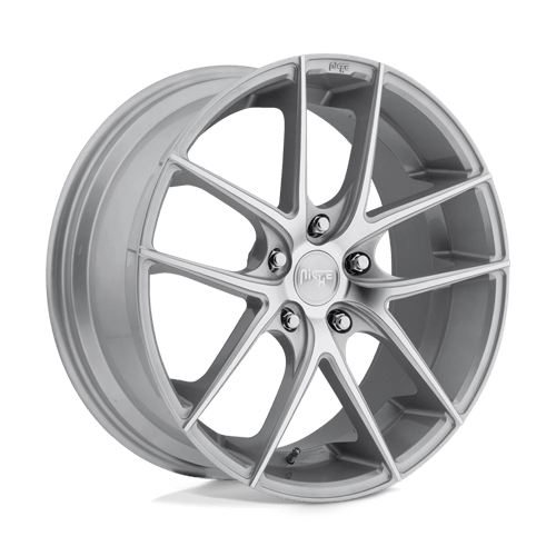 Niche 1PC | M131 TARGA | 20.0x10.00 | 5X114.3 | 40 | GLOSS SILVER MACHINED