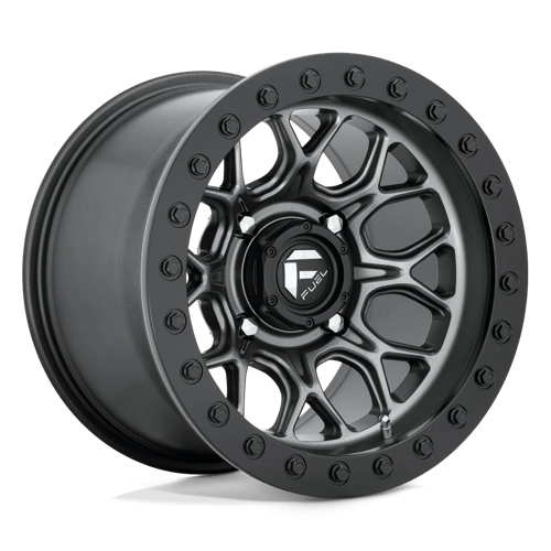 Fuel UTV | D919 TECH BEADLOCK | 15.0x10.00 | 4X137 | 0 | MATTE GUNMETAL BLACK BEAD RING