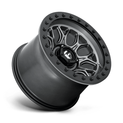 Fuel UTV | D919 TECH BEADLOCK | 15.0x10.00 | 4X156 | 0 | MATTE GUNMETAL BLACK BEAD RING