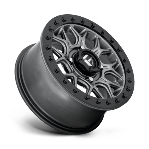 Fuel UTV | D919 TECH BEADLOCK | 15.0x7.00 | 4X156 | 38 | MATTE GUNMETAL BLACK BEAD RING