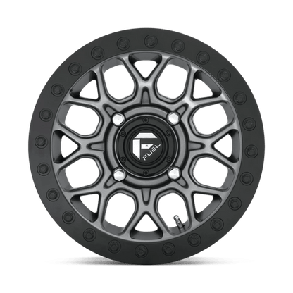 Fuel UTV | D919 TECH BEADLOCK | 15.0x7.00 | 4X156 | 38 | MATTE GUNMETAL BLACK BEAD RING