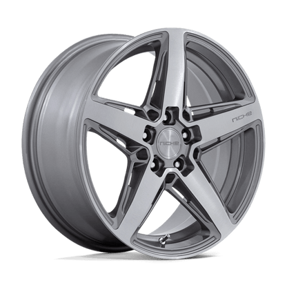 Niche 1PC | M270 TERAMO | 18.0x8.00 | 5X112 | 30 | ANTHRACITE BRUSHED FACE TINT