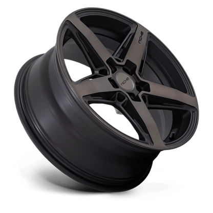 Niche 1PC | M271 TERAMO | 18.0x8.00 | 5X120 | 40 | MATTE BLACK W DOUBLE DARK TINT