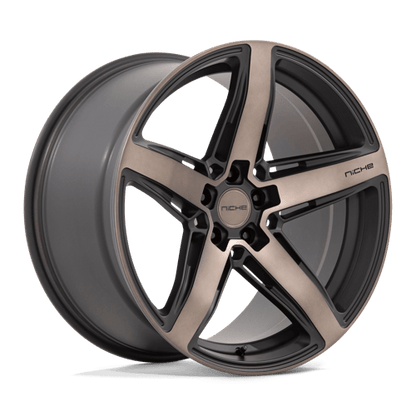 Niche 1PC | M271 TERAMO | 20.0x11.00 | 5X115 | 20 | MATTE BLACK W DOUBLE DARK TINT