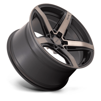 Niche 1PC | M271 TERAMO | 20.0x11.00 | 5X115 | 20 | MATTE BLACK W DOUBLE DARK TINT