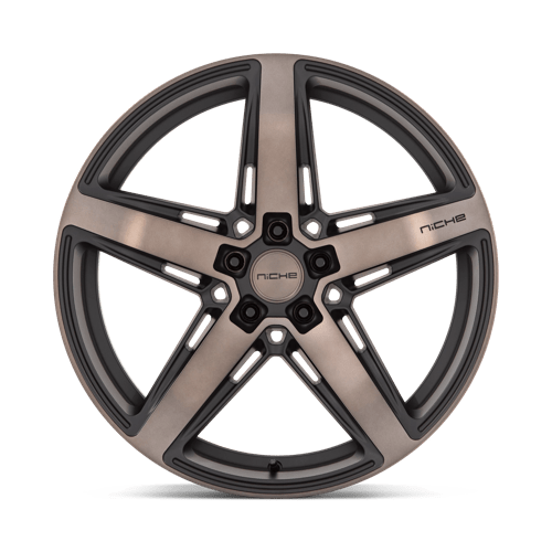 Niche 1PC | M271 TERAMO | 20.0x10.50 | 5X112 | 20 | MATTE BLACK W DOUBLE DARK TINT
