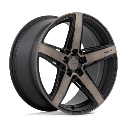 Niche 1PC | M271 TERAMO | 20.0x9.00 | 5X108 | 38 | MATTE BLACK W DOUBLE DARK TINT