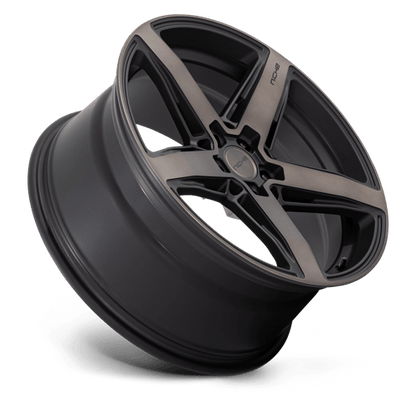 Niche 1PC | M271 TERAMO | 20.0x9.00 | 5X114.3 | 42 | MATTE BLACK W DOUBLE DARK TINT