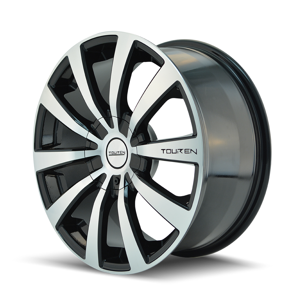 TOUREN TR3 GLOSS BLACK MACHINED | 16x7 | 4-100 | 42mm | 3130-6701M