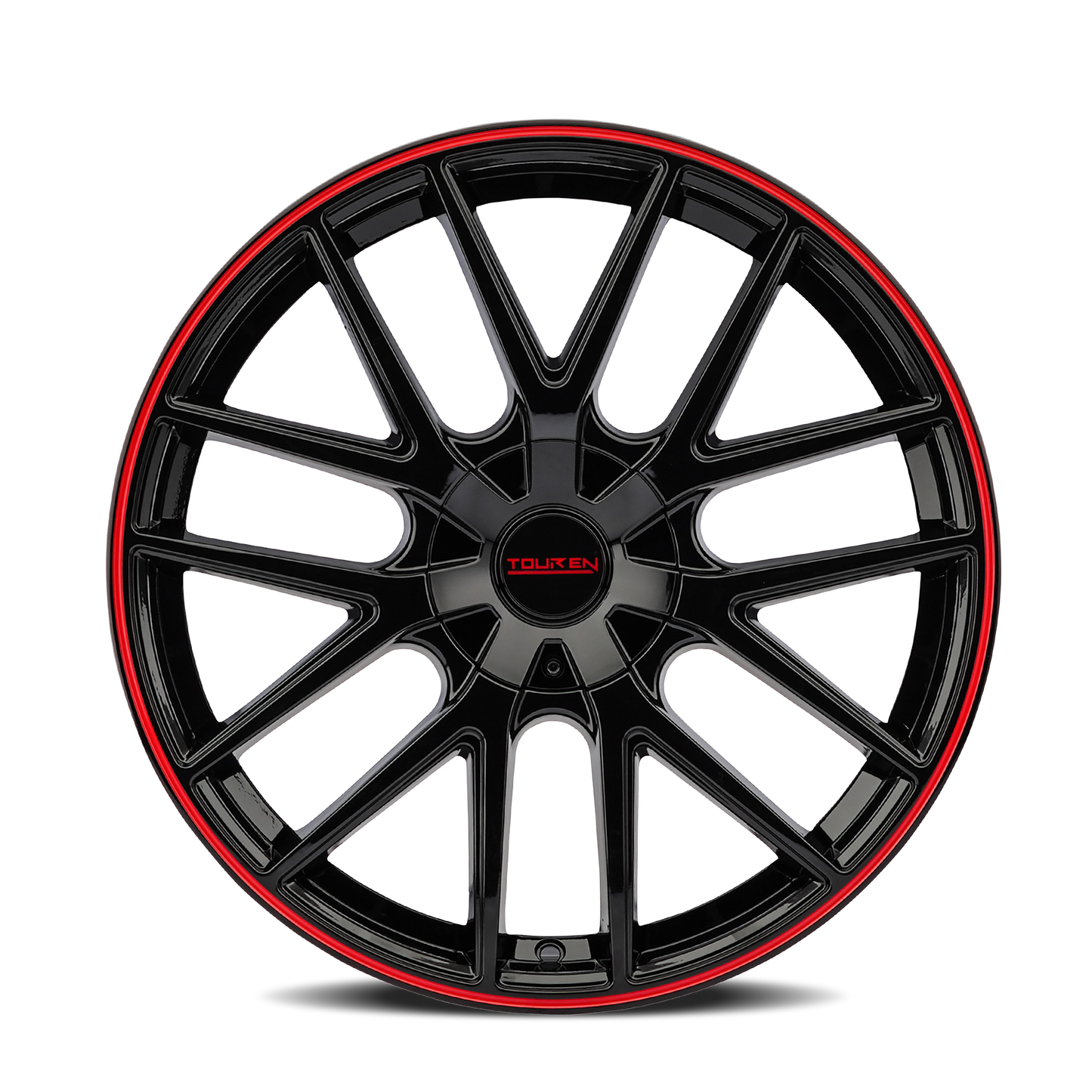 TOUREN TR60 GLOSS BLACK WITH RED RING | 20x8.5 | 5-108 | 40mm | 3260-2814BR