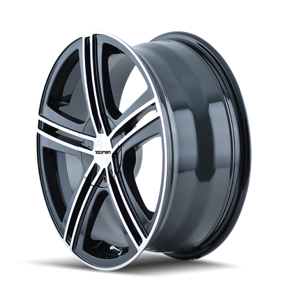 TOUREN TR62 GLOSS BLACK MACHINED | 17x7 | 4-100 | 40mm | 3262-7701B