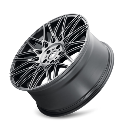 TOUREN TR78 MATTE BLACK BRUSHED WITH DARK | 18x8 | 5-114.3 | 40mm | 3278-8865TM40