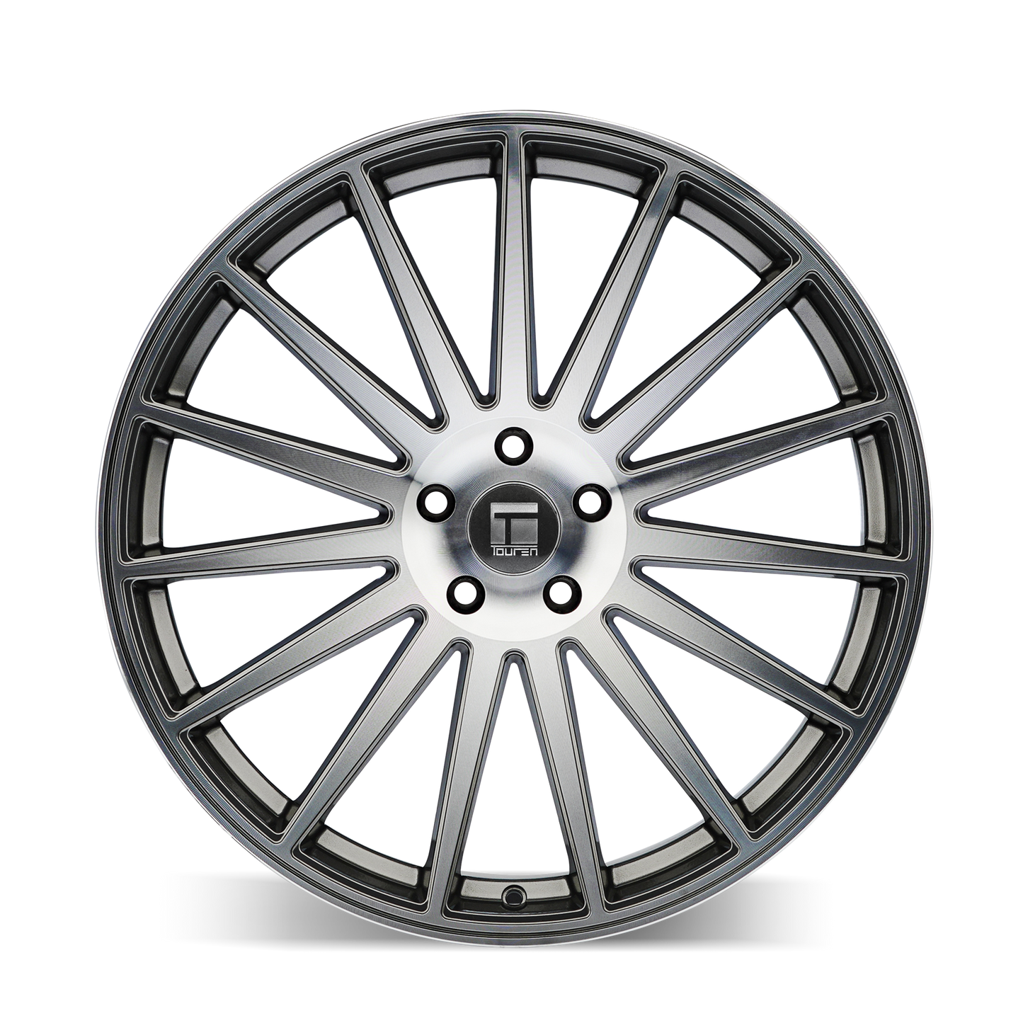 TOUREN TR92 GLOSS GRAPHITE MACHINED | 17x8 | 5-120 | 35mm | 3292-7812GT35