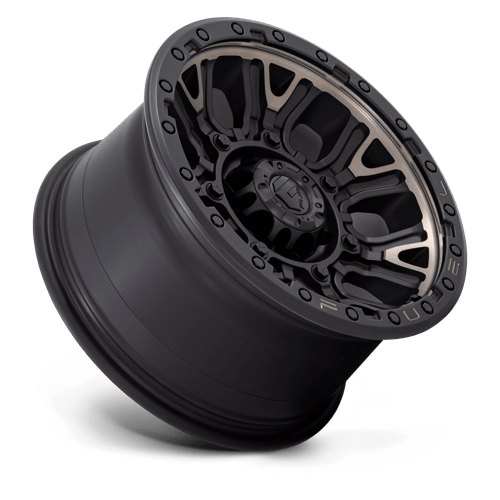 Fuel 1PC | D824 TRACTION | 17.0x9.00 | 6X135 | 1 | MATTE BLACK W DOUBLE DARK TINT
