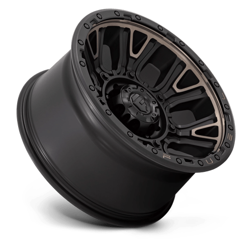 Fuel 1PC | D824 TRACTION | 20.0x10.00 | 8X180 | -18 | MATTE BLACK W DOUBLE DARK TINT