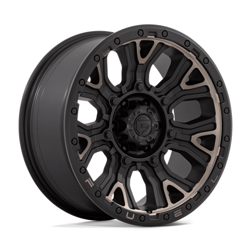 Fuel 1PC | D824 TRACTION | 20.0x9.00 | 6X135 | 1 | MATTE BLACK W DOUBLE DARK TINT
