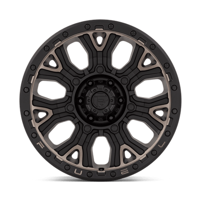 Fuel 1PC | D824 TRACTION | 20.0x9.00 | 6X139.7 | 1 | MATTE BLACK W DOUBLE DARK TINT
