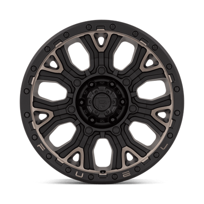Fuel 1PC | D824 TRACTION | 20.0x9.00 | 6X135 | 1 | MATTE BLACK W DOUBLE DARK TINT