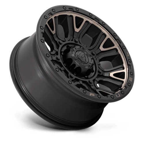 Fuel 1PC | D824 TRACTION | 20.0x9.00 | 8X170 | 1 | MATTE BLACK W DOUBLE DARK TINT
