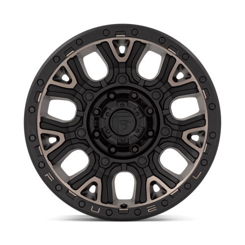Fuel 1PC | D824 TRACTION | 20.0x9.00 | 8X170 | 1 | MATTE BLACK W DOUBLE DARK TINT