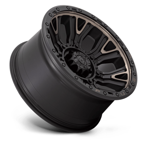 Fuel 1PC | D824 TRACTION | 20.0x10.00 | 6X139.7 | -18 | MATTE BLACK W DOUBLE DARK TINT