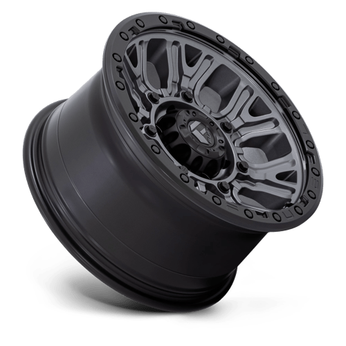 Fuel 1PC | D825 TRACTION | 17.0x9.00 | 6X139.7 | 1 | MATTE GUNMETAL W/ BLACK RING
