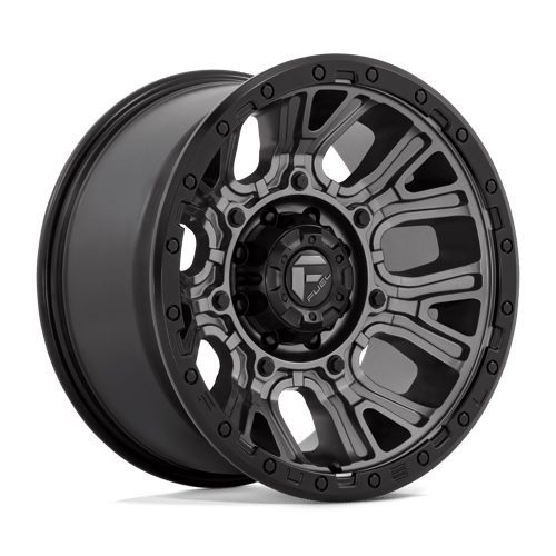 Fuel 1PC | D825 TRACTION | 20.0x10.00 | 8X180 | -18 | MATTE GUNMETAL W/ BLACK RING