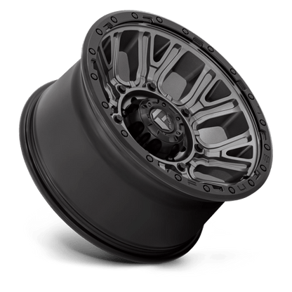 Fuel 1PC | D825 TRACTION | 20.0x10.00 | 8X170 | -18 | MATTE GUNMETAL W/ BLACK RING
