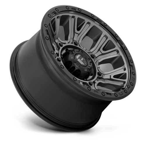 Fuel 1PC | D825 TRACTION | 20.0x10.00 | 8X180 | -18 | MATTE GUNMETAL W/ BLACK RING