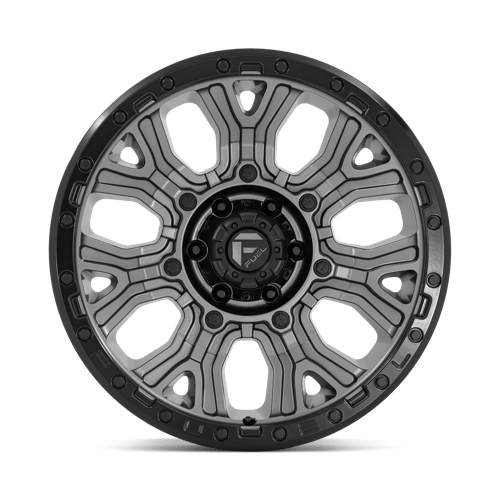 Fuel 1PC | D825 TRACTION | 20.0x9.00 | 6X139.7 | 1 | MATTE GUNMETAL W/ BLACK RING
