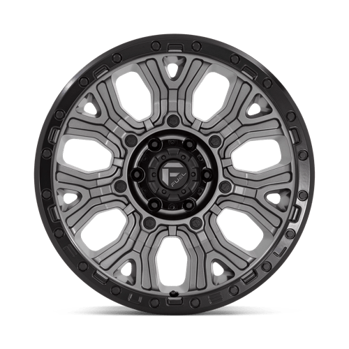 Fuel 1PC | D825 TRACTION | 20.0x9.00 | 6X135 | 1 | MATTE GUNMETAL W/ BLACK RING