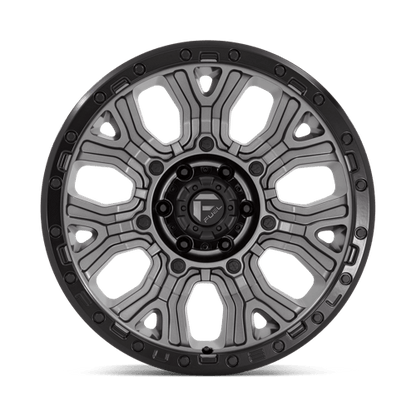 Fuel 1PC | D825 TRACTION | 20.0x9.00 | 6X135 | 1 | MATTE GUNMETAL W/ BLACK RING