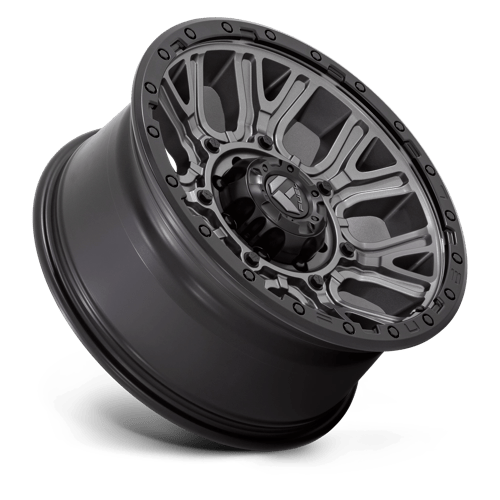 Fuel 1PC | D825 TRACTION | 20.0x9.00 | 8X165.1 | 1 | MATTE GUNMETAL W/ BLACK RING