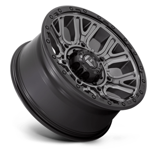 Fuel 1PC | D825 TRACTION | 20.0x9.00 | 8X180 | 1 | MATTE GUNMETAL W/ BLACK RING