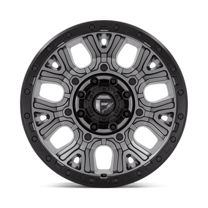 Fuel 1PC | D825 TRACTION | 20.0x9.00 | 8X180 | 1 | MATTE GUNMETAL W/ BLACK RING
