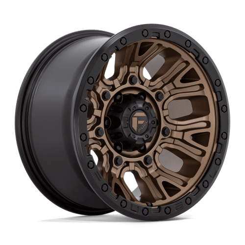 Fuel 1PC | D826 TRACTION | 17.0x9.00 | 6X139.7 | -12 | MATTE BRONZE W/ BLACK RING